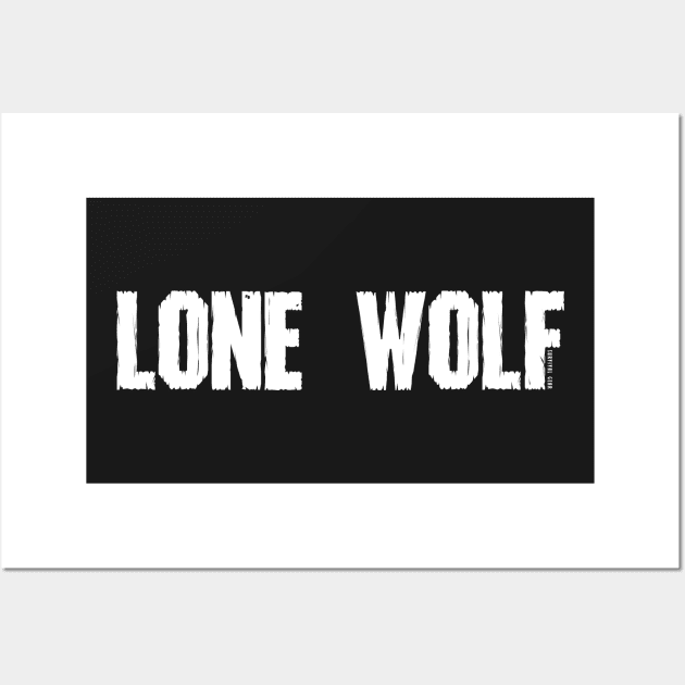 Apocalypse Team - Lone Wolf Wall Art by Illustratorator